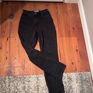 Abercrombie & Fitch Black Straight Leg Women's Jeans
